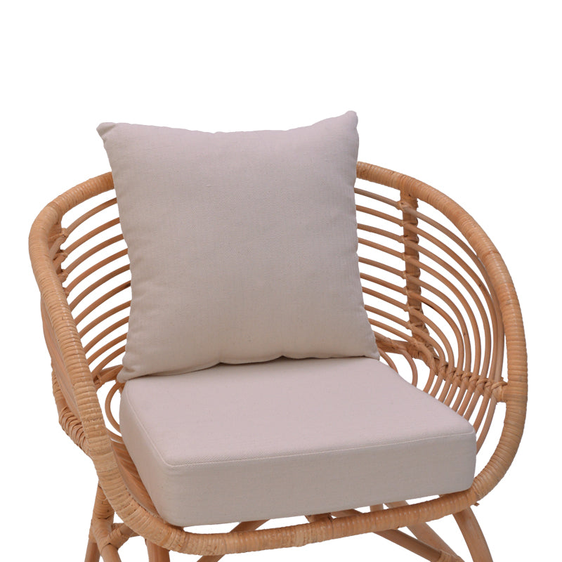 Fotoliu de gradina Caxen Boho, Natural, 72x63x75 cm