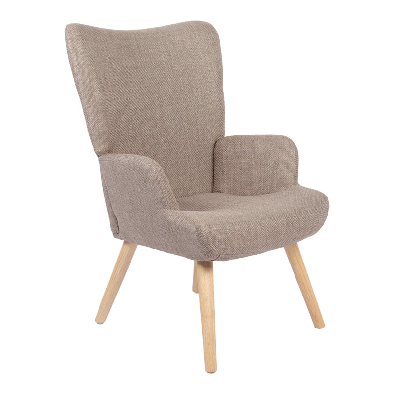 Fotoliu Gerlina, Picioare lemn natural, Diverse culori, 71x64x94 cm - Fotoliu Gerlina, Picioare lemn natural, Diverse culori, 71x64x94 cm - 393-000004