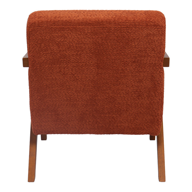 Fotoliu Garifa, Tesatura, 79x75x75 cm - Teracota