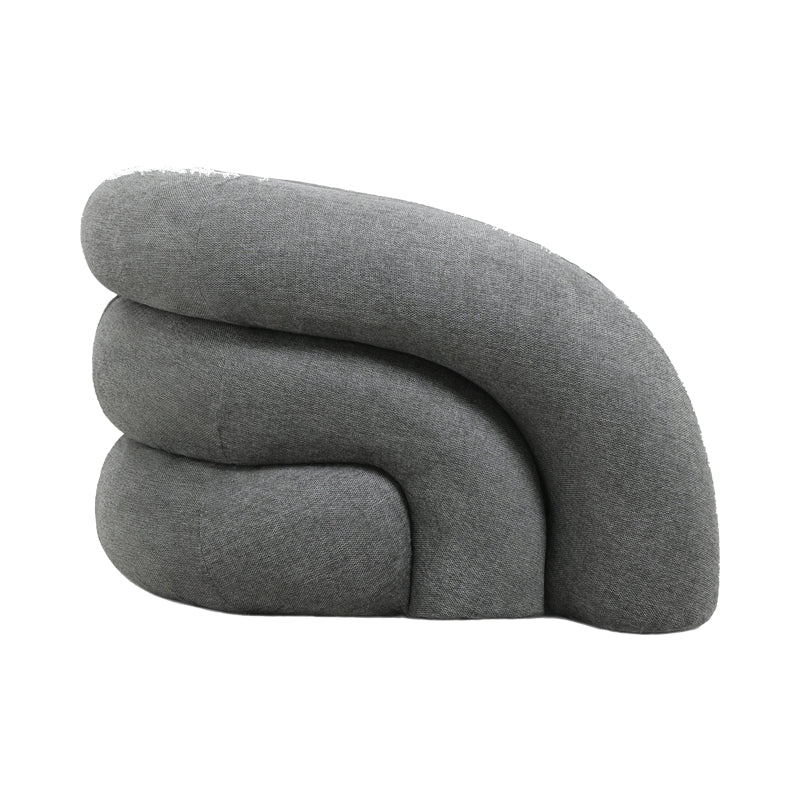 Fotoliu Lexy, Crem - Gri, 99x88x62 cm - Gri