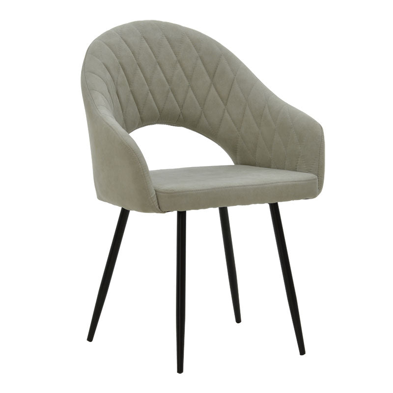 Fotoliu Macie textil, Gri - Maro, 58x50x85 cm - Fotoliu Macie textil, Gri - Maro, 58x50x85 cm