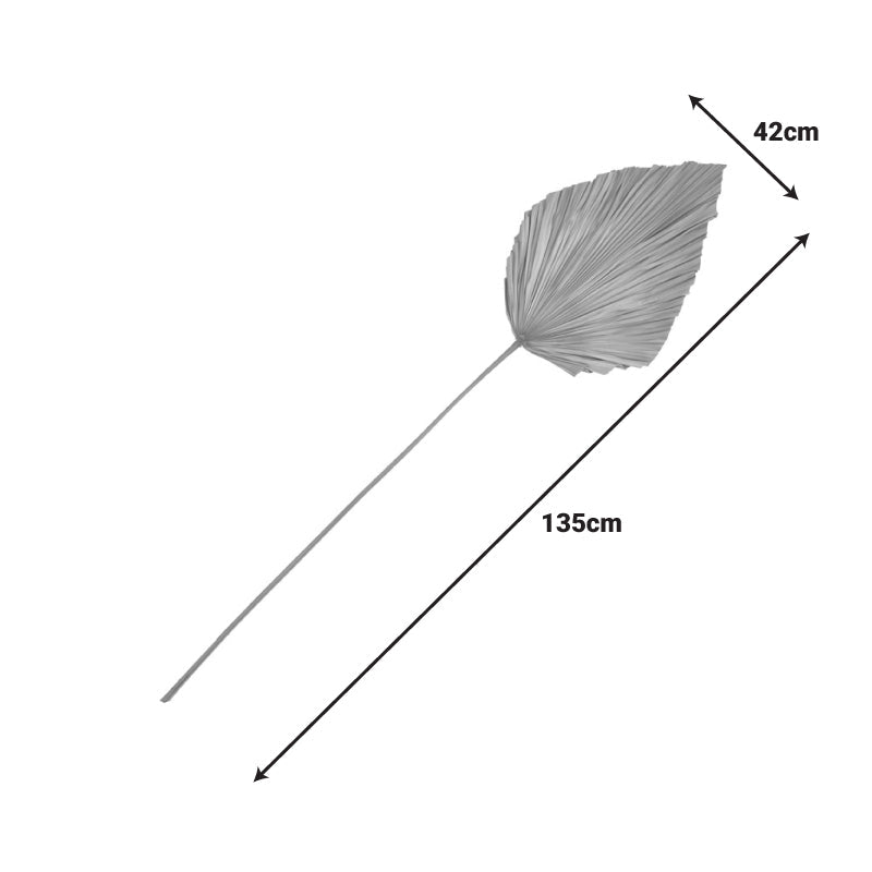 Frunza decorativa Walsy, palmier, H135cm, 42x135 cm