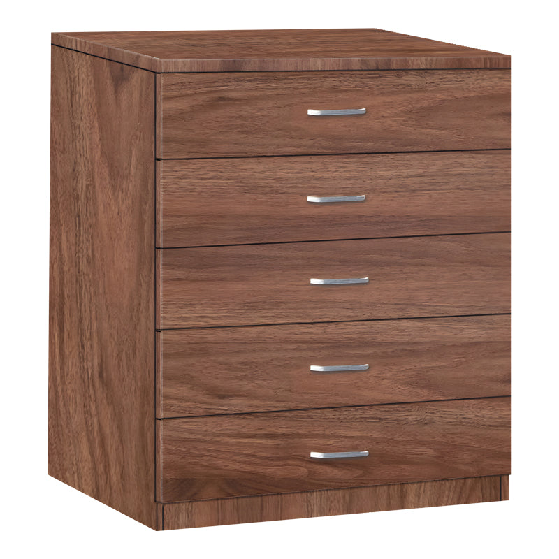 Gioko Comoda cu 5 sertare, nuc, 80x40x100 cm