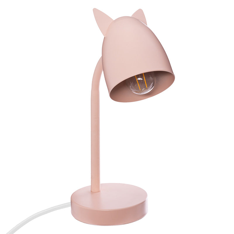 Lampa de birou Lucian, roz, 18x12x31 cm
