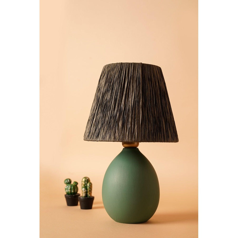 Lampă de masă YL522, Verde, 24x24x37 cm