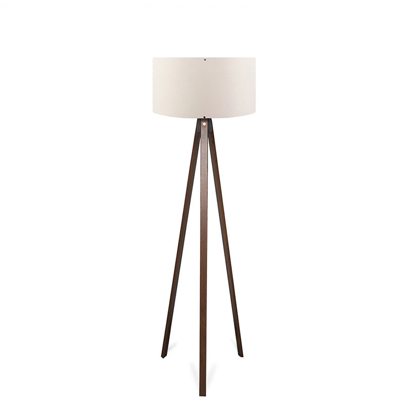 Lampadar PWL-1059, MDF si textil, D38x140 cm - Lampadar PWL-1059, MDF si textil, D38x140 cm