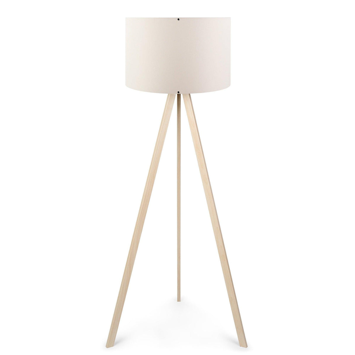Lampadar Ayd, 38x38x20 cm - Crem