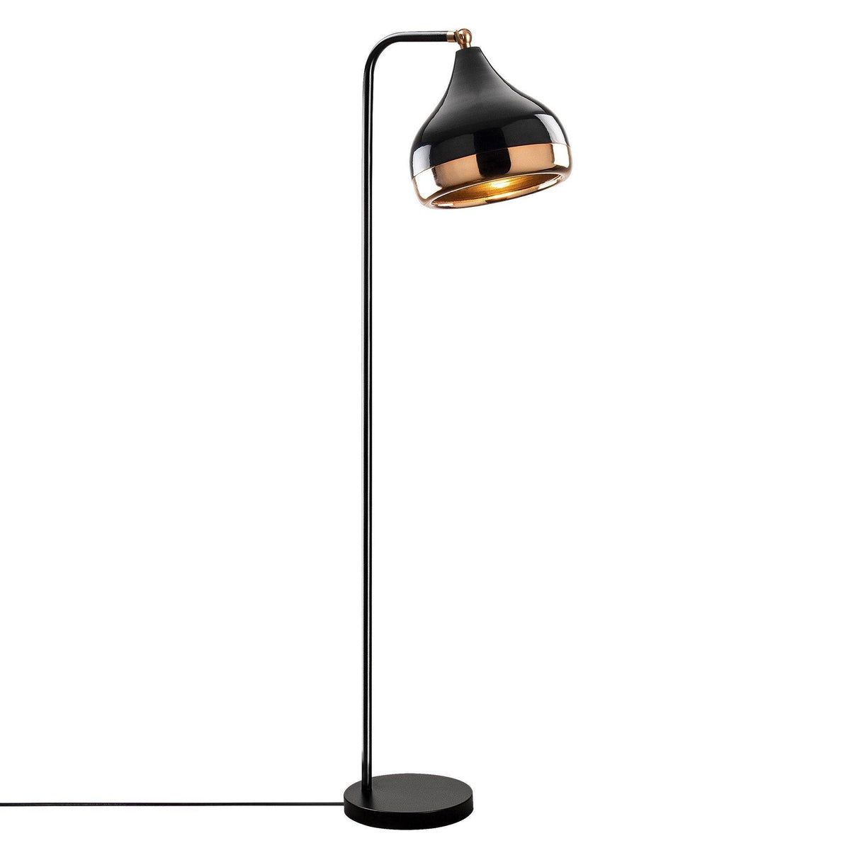 Lampadar Solaal, Negru, 17x17x120 cm