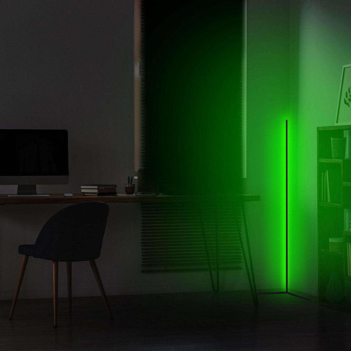 Lampadar Volta, Verde, 30 cm