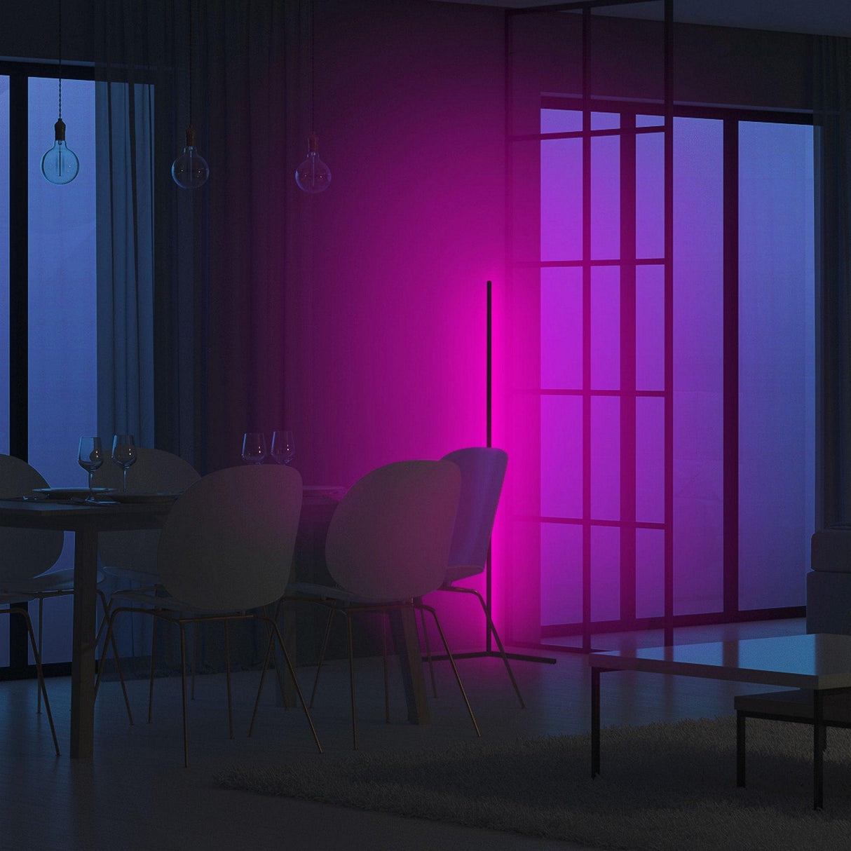 Lampadar Volta, Violet, 30 cm