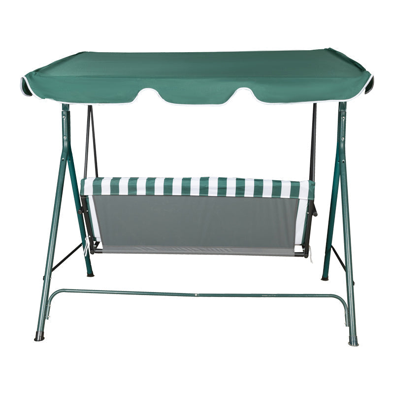 Balansoar Globo, Metal si tesatura, 170x110x153 cm - Verde