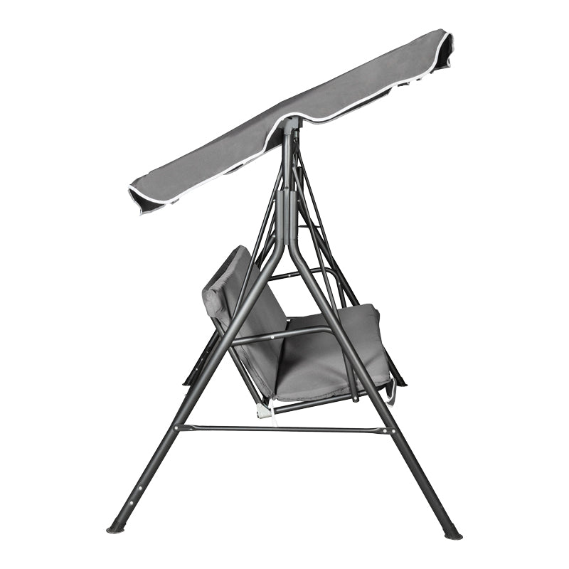 Balansoar Globo, Metal si tesatura, 170x110x153 cm - Antracit