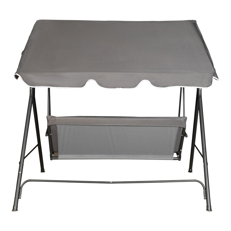 Balansoar Globo, Metal si tesatura, 170x110x153 cm - Antracit