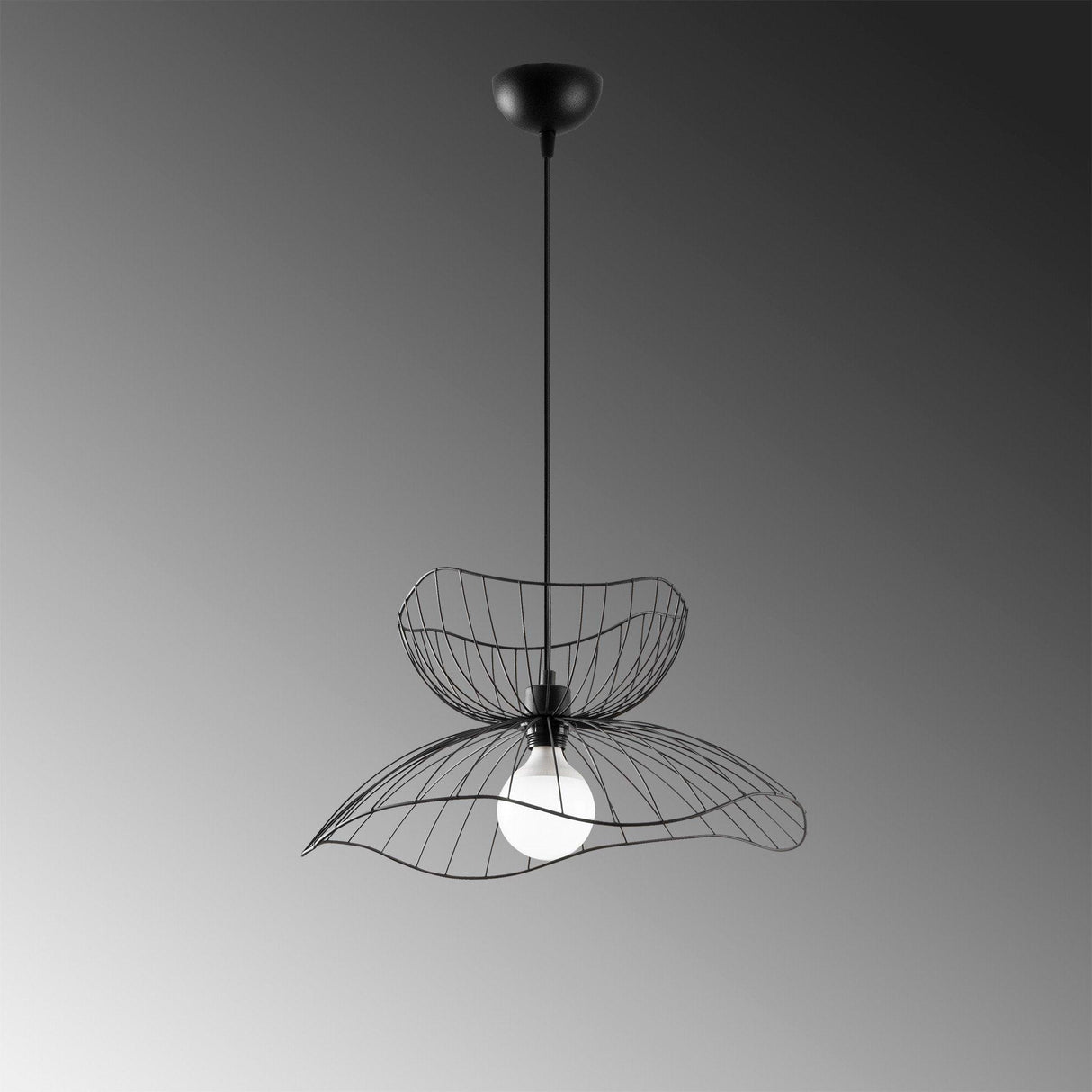 Lustra Archilux, Negru, 50x50x31 cm