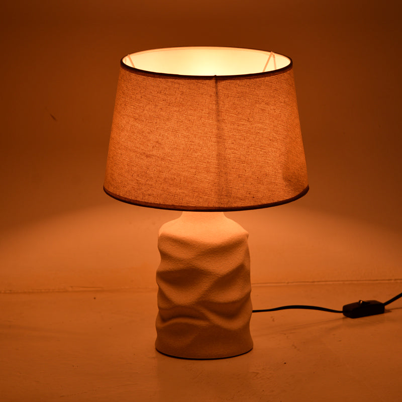 Veioza Wabbi, ceramica, D28x41 cm - Bej