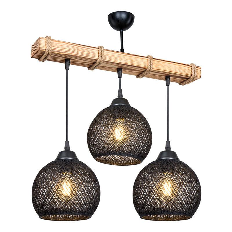 Lustra Fiona Ε27, 50x20x63 cm - Negru