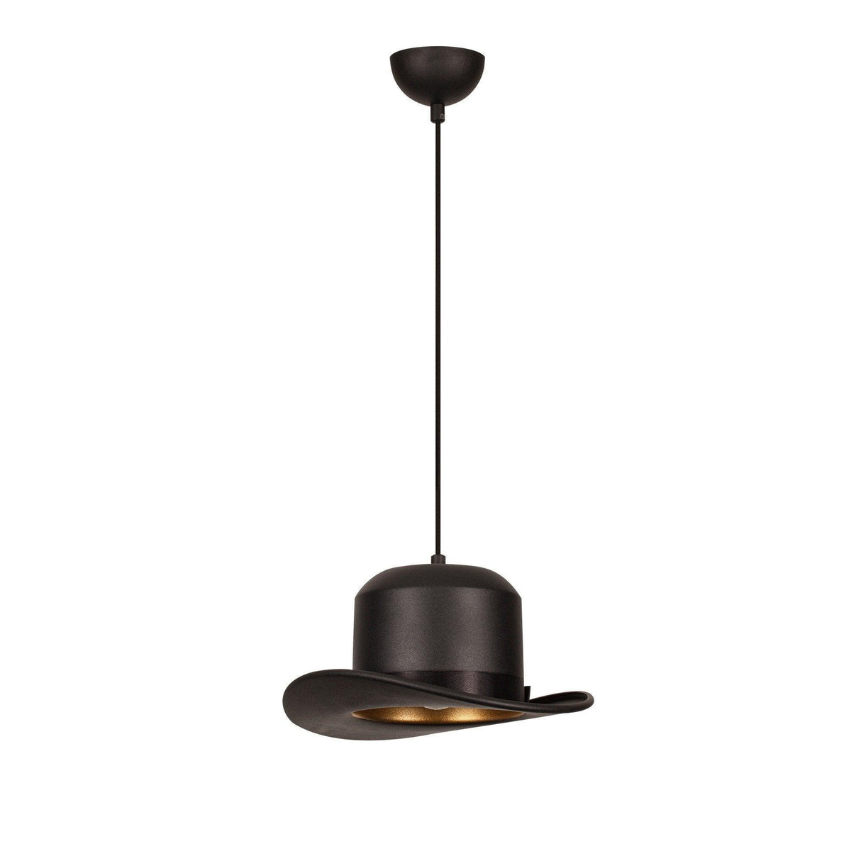 Lustra Gentleman, Negru, 30x30x114 cm