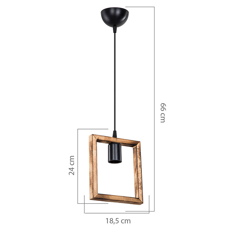 Lustra Isolate 27, nuc, 18x66 cm