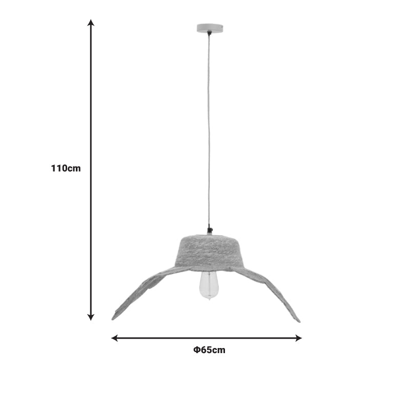 Lustra Jarua, Natural, 65x65x110 cm