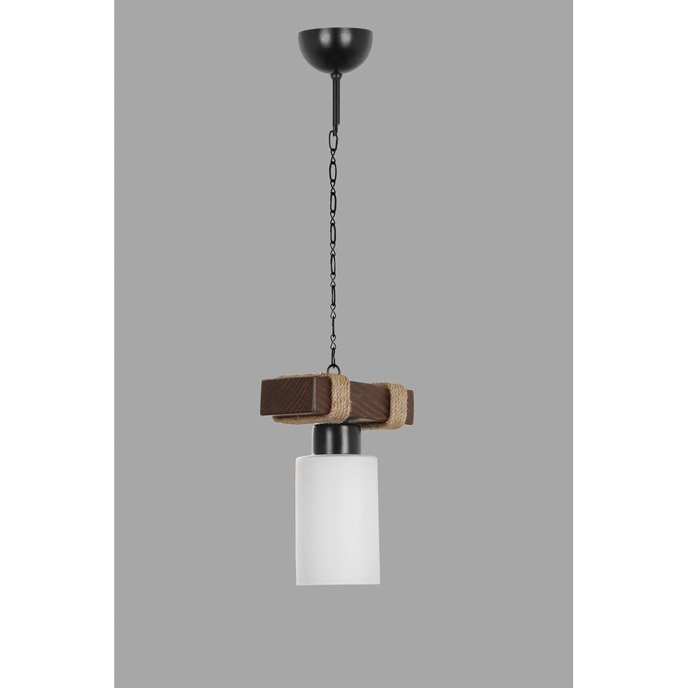 Lustra Jasmin Chandelier, Alb, 18x18x70 cm