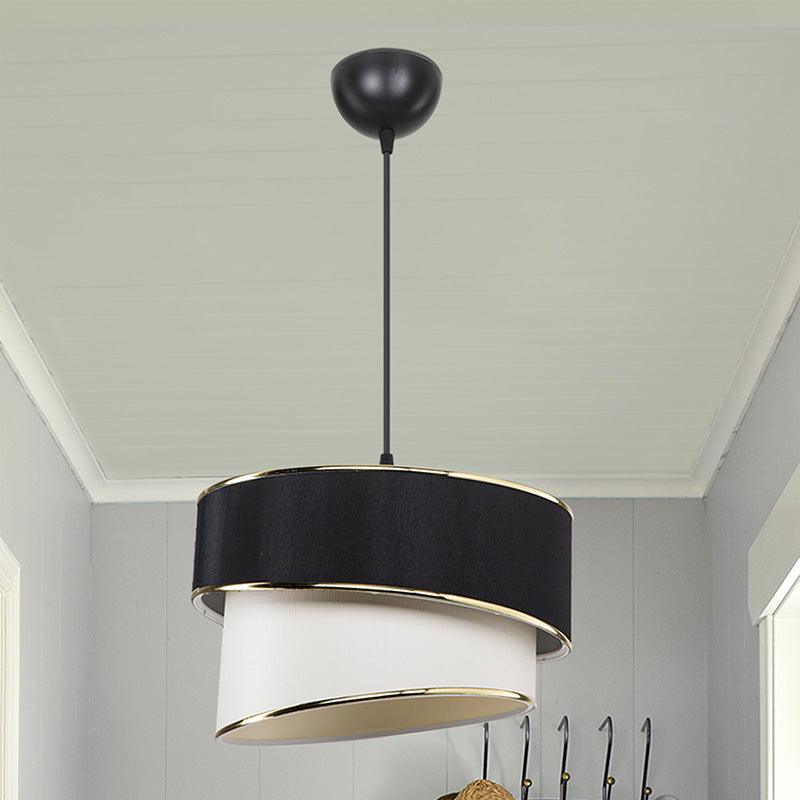 Lustra Loopy Ε27, Bej - Alb, D30x63 cm - Alb