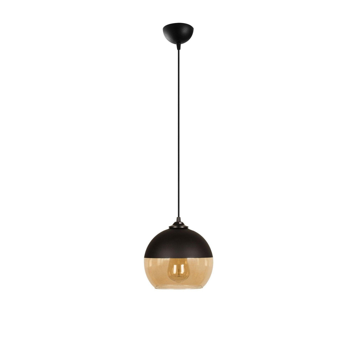 Lustra Luxus, Negru, 20x20x116 cm