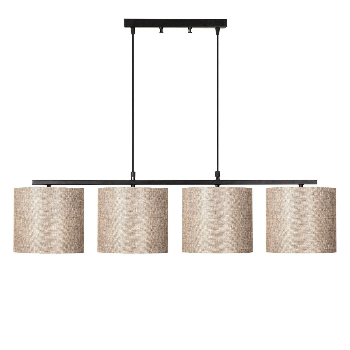 Lustra Luxxet, Negru/Crem, 20x20x120 cm
