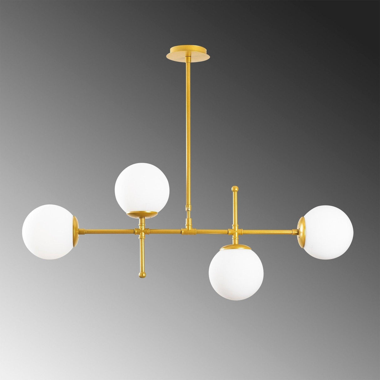 Lustra Nirvana, Auriu, 15x15x67 cm