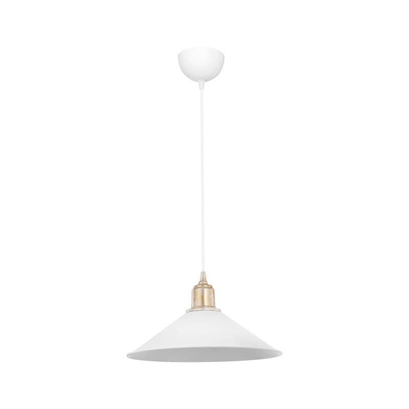 Lustra PWL-0964, Alb - Cupru, D30x62 cm - Lustra PWL-0964, Alb - Cupru, D30x62 cm