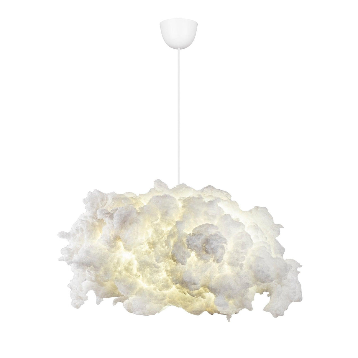 Lustra Serenity Chandelier-1, Alb, 60x45x80 cm