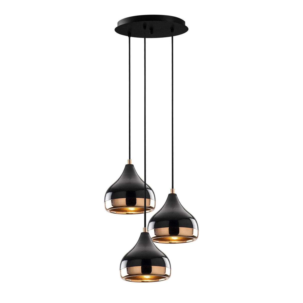 Lustra Solu, Negru, 37x37x111 cm