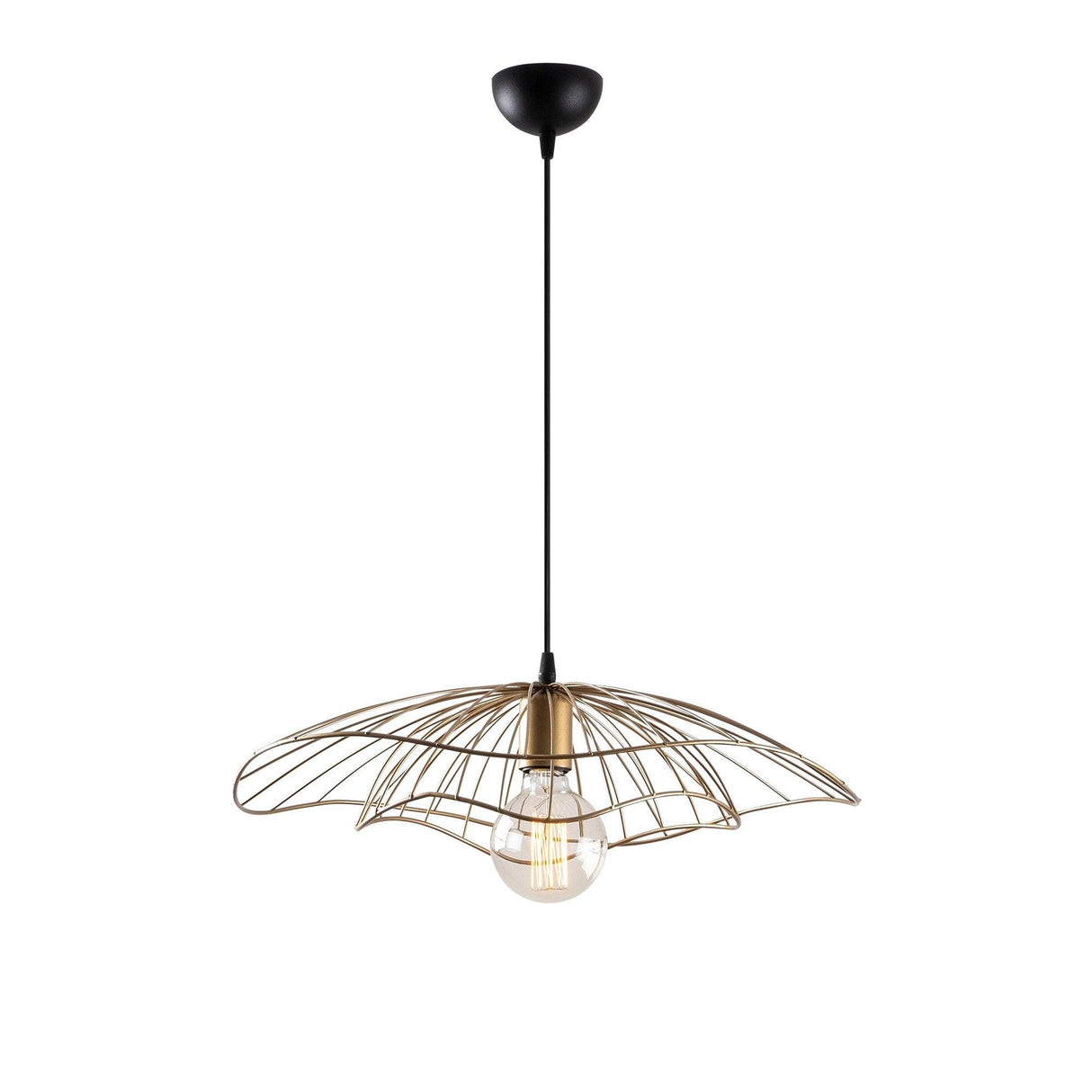 Lustra Tel - 6503, 50x50x111 cm - Auriu