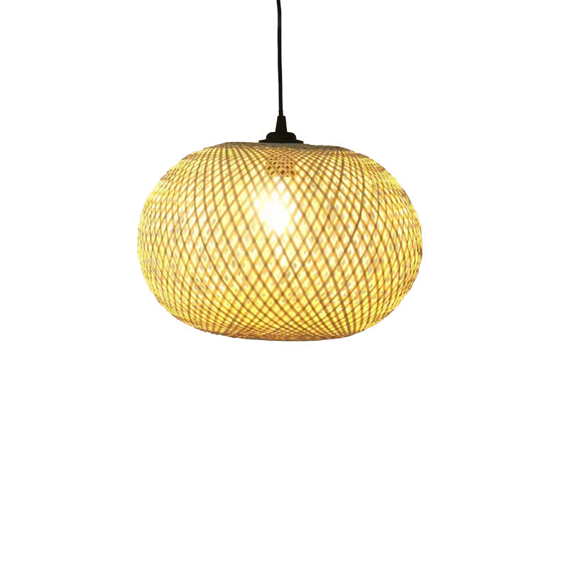 Lustra Universe bambus, Natural, 38x38x31 cm