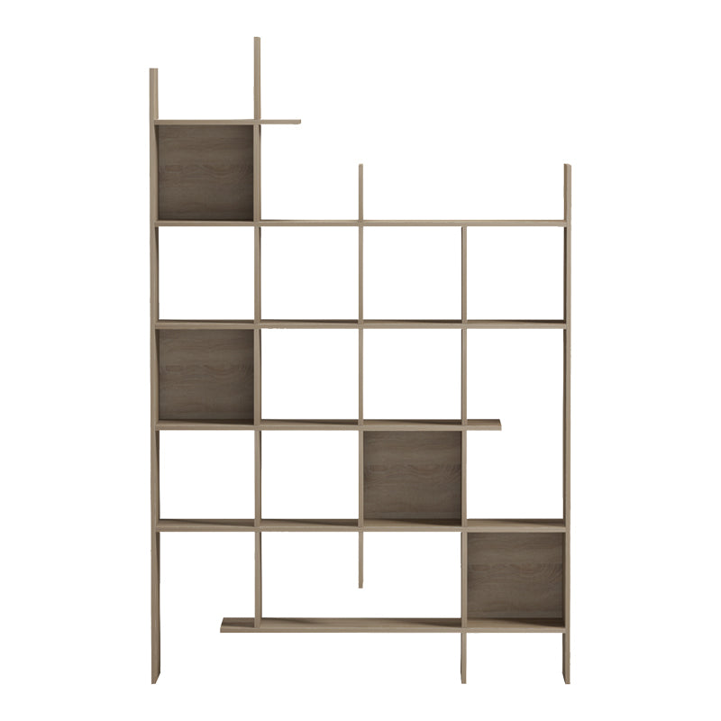 Manco Bibliotecă, Antracit - Sonoma, 122x26x188 cm - Sonoma