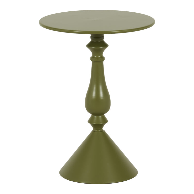 Măsuță auxiliară Lalou, Metal, Diverse culori, 40x55 cm - Verde