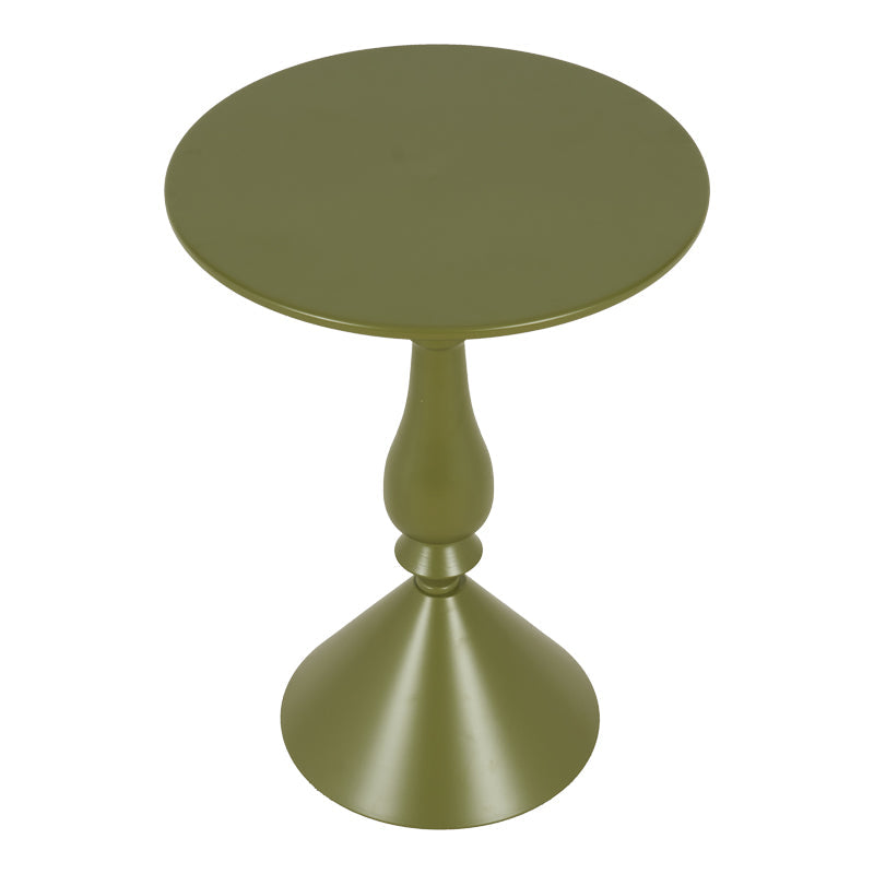 Măsuță auxiliară Lalou, Metal, Diverse culori, 40x55 cm - Verde