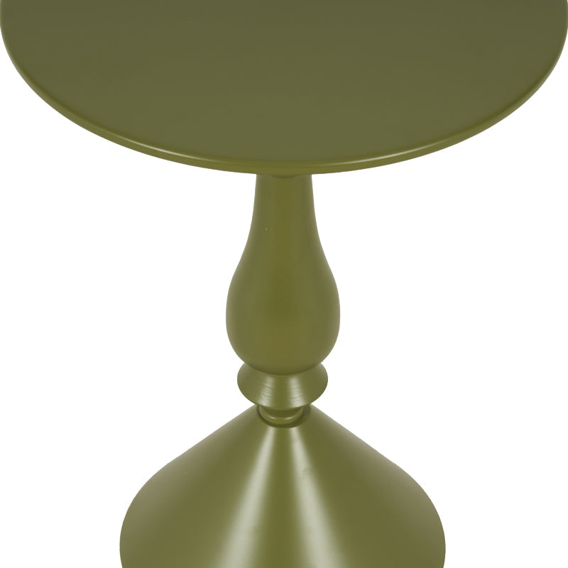 Măsuță auxiliară Lalou, Metal, Diverse culori, 40x55 cm - Verde