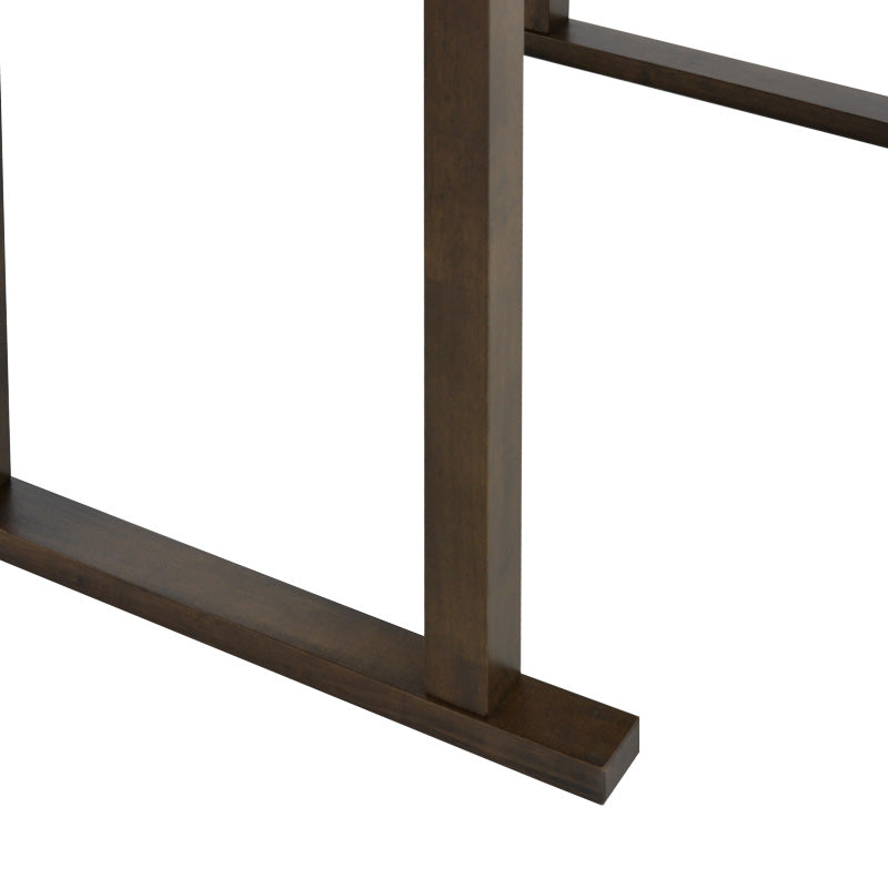 Masa de bar Tenor lemn Natural cauciuc, nuc, 150x90x91 cm