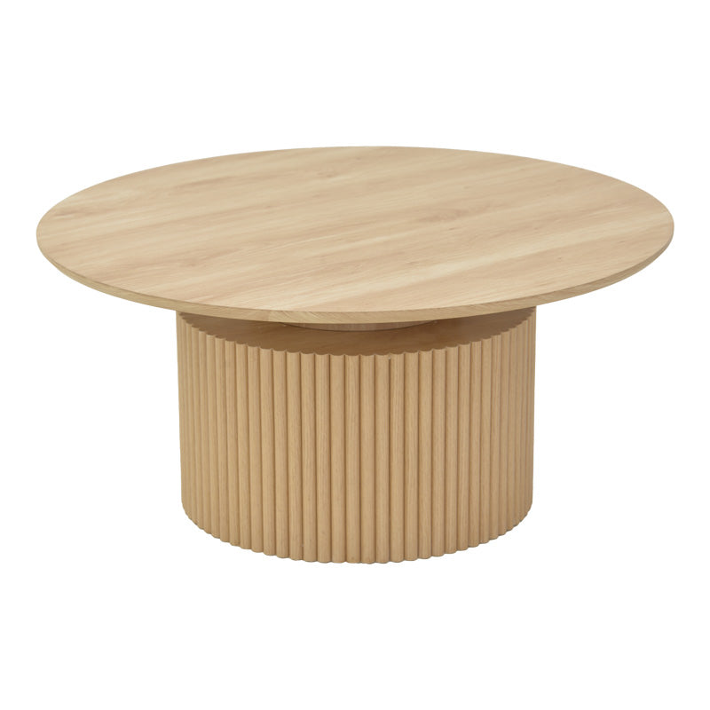 Masuta de cafea Opols, MDF, D90x42 cm - Natur