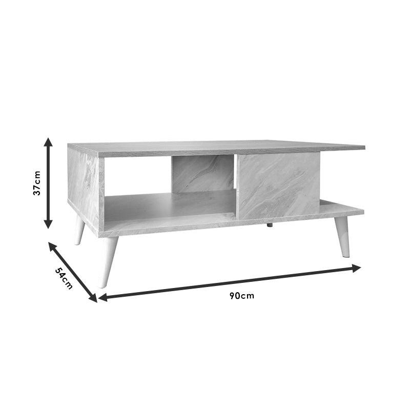 Masa de cafea Moses, 90x54x37 cm - Masa de cafea Moses, 90x54x37 cm