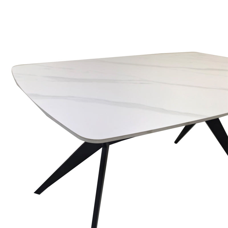 Masă de sufragerie Ezali, Diverse culori, 140x80x75 cm - Alb | SKU: 390-000036 | Masă de sufragerie Ezali, 140x80x75 cm, varianta Alb, produs pentru amenajarea locuinței, disponibil online în România la CasaMob