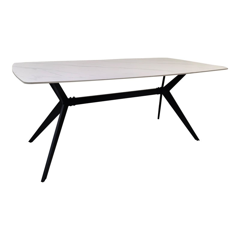 Masă de sufragerie Ezali, Diverse culori, 180x90x75 cm - Alb | SKU: 390-000038 | Masă de sufragerie Ezali, 180x90x75 cm, varianta Alb, produs pentru amenajarea locuinței, disponibil online în România la CasaMob