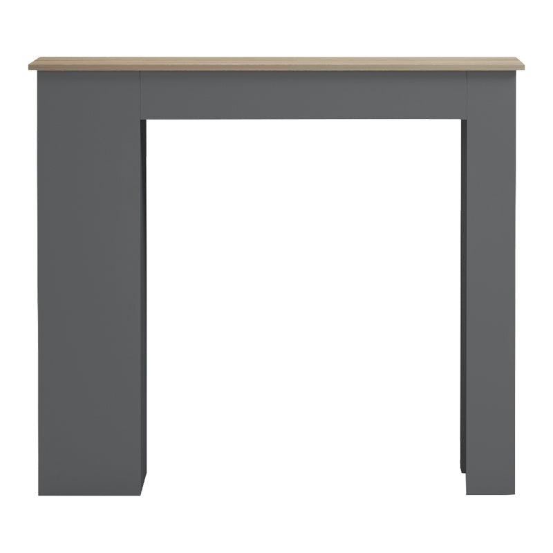 Masă de sufragerie de bar Riff, Antracit, 120x55x105 cm