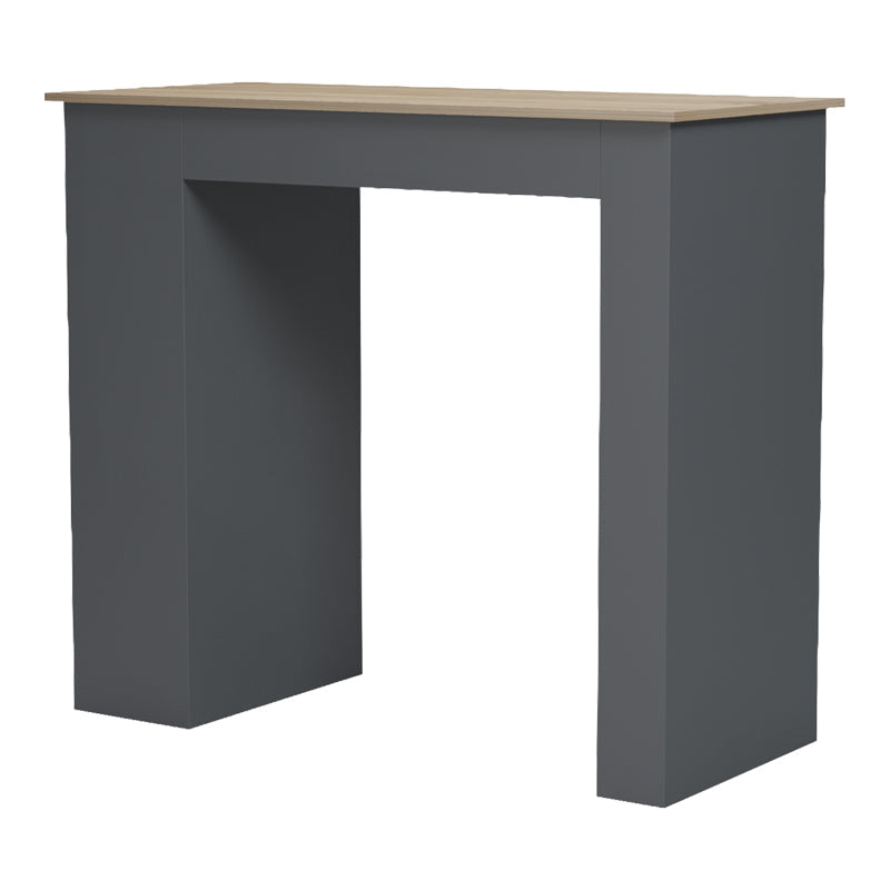 Masă de sufragerie de bar Riff, Antracit, 120x55x105 cm