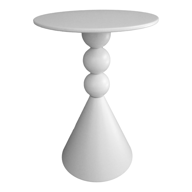 Măsuță auxiliară cu funcție de depozitare Bilane, Metal, Diverse culori, 39x60 cm - Bej