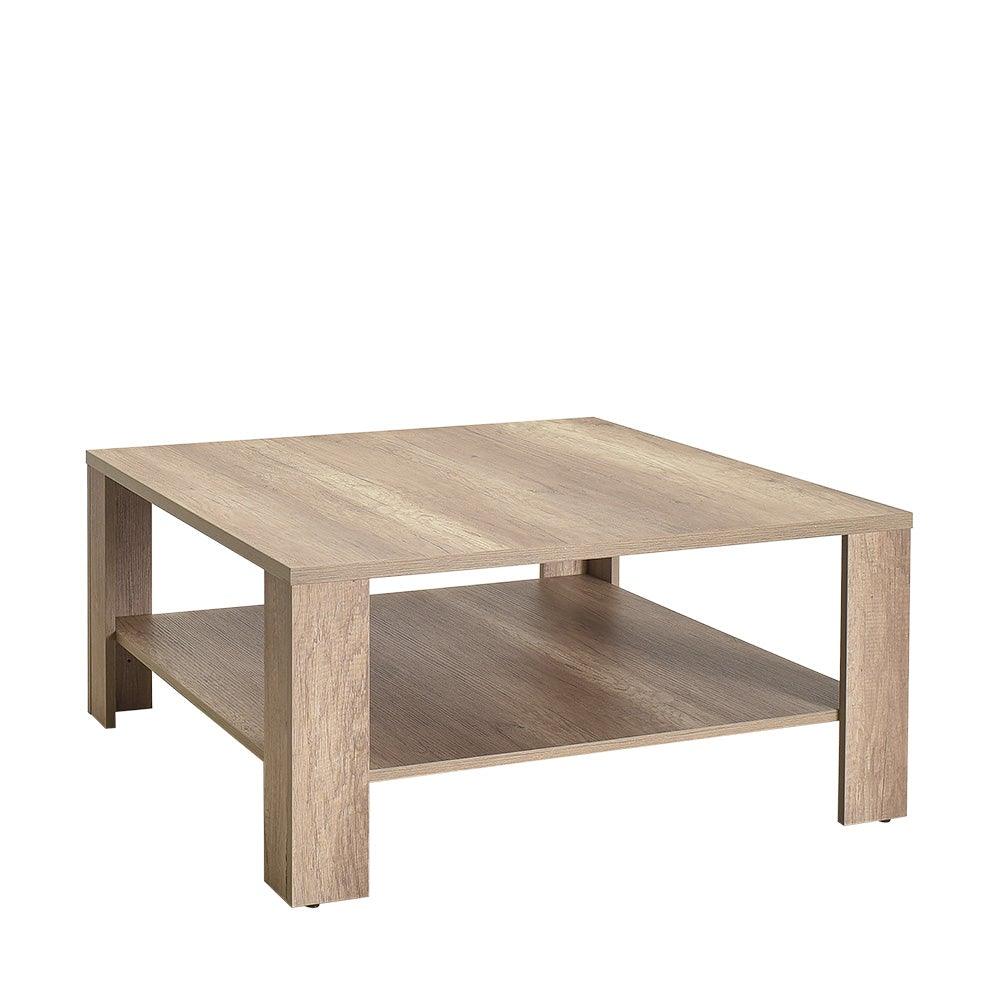 Masuta Cafea SHP-690-DD-1 Home Collection® New Jersey cu Raft, 90x42x90 cm - Stejar | SKU: SHP-690-FF-1