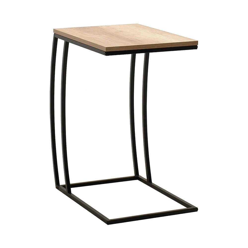 Masuta Cafea Laterala SHP-908-QQ-1 Home Collection® C shape, 50x62x35 cm - Natur | SKU: SHP-908-TT-1