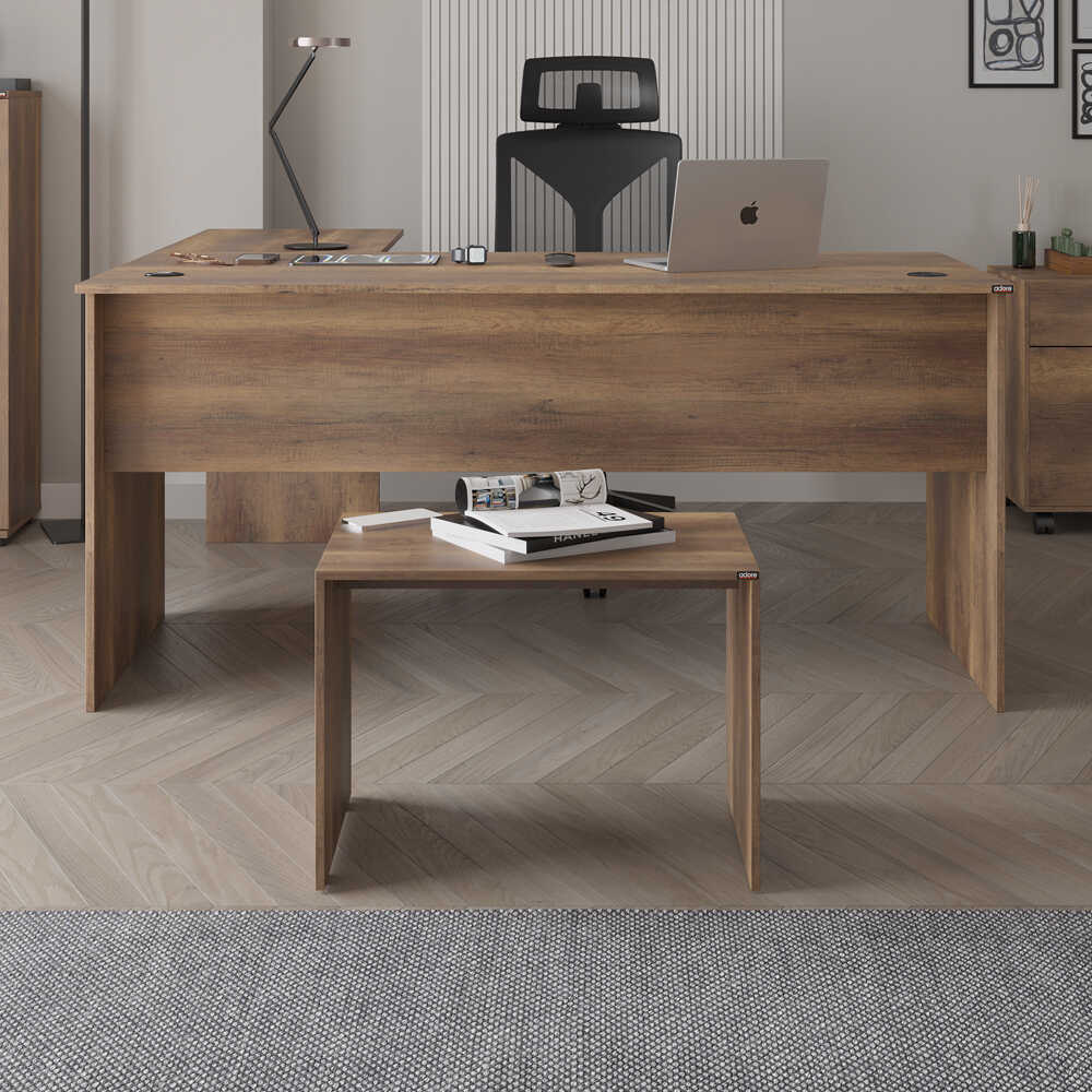 Masuta Cafea/Birou RSH-300-DD-1 Home Collection® Rio Office, 60x43x40 cm - Nuc | SKU: RSH-300-DD-1, RSH-300-OO-1, RSH-300-TT-1, RSH-300-AX-1