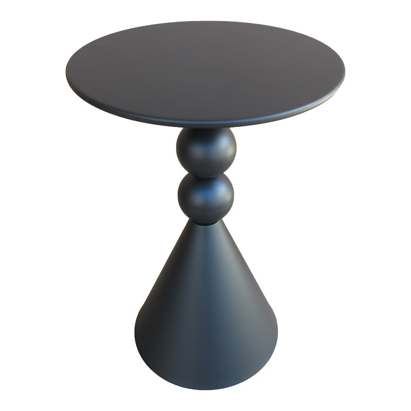 Măsuță auxiliară cu funcție de depozitare Bilane, Metal, Diverse culori, 39x60 cm - Negru