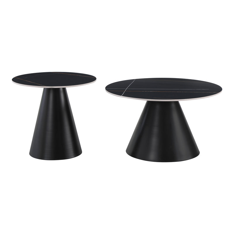 Masuta de cafea Duoma, Metal